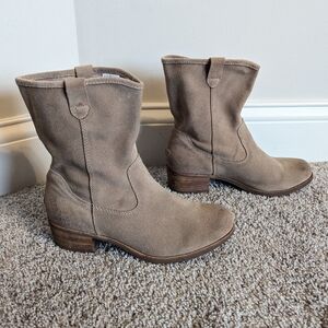 UGG Briar Tan Suede Western Slouchy Boots sz 8